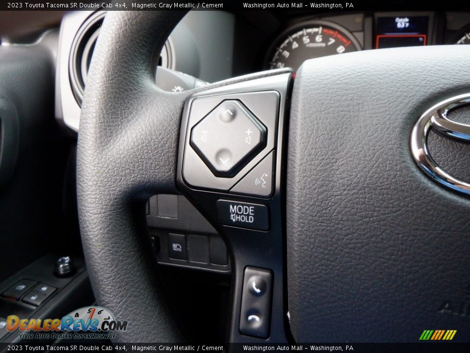 2023 Toyota Tacoma SR Double Cab 4x4 Steering Wheel Photo #23