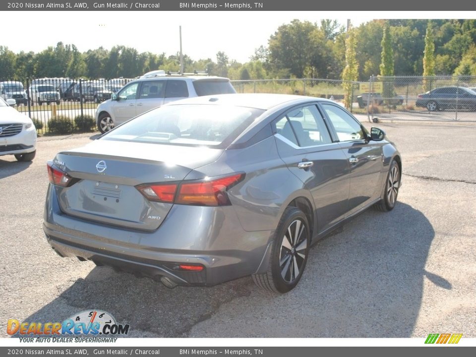 2020 Nissan Altima SL AWD Gun Metallic / Charcoal Photo #5