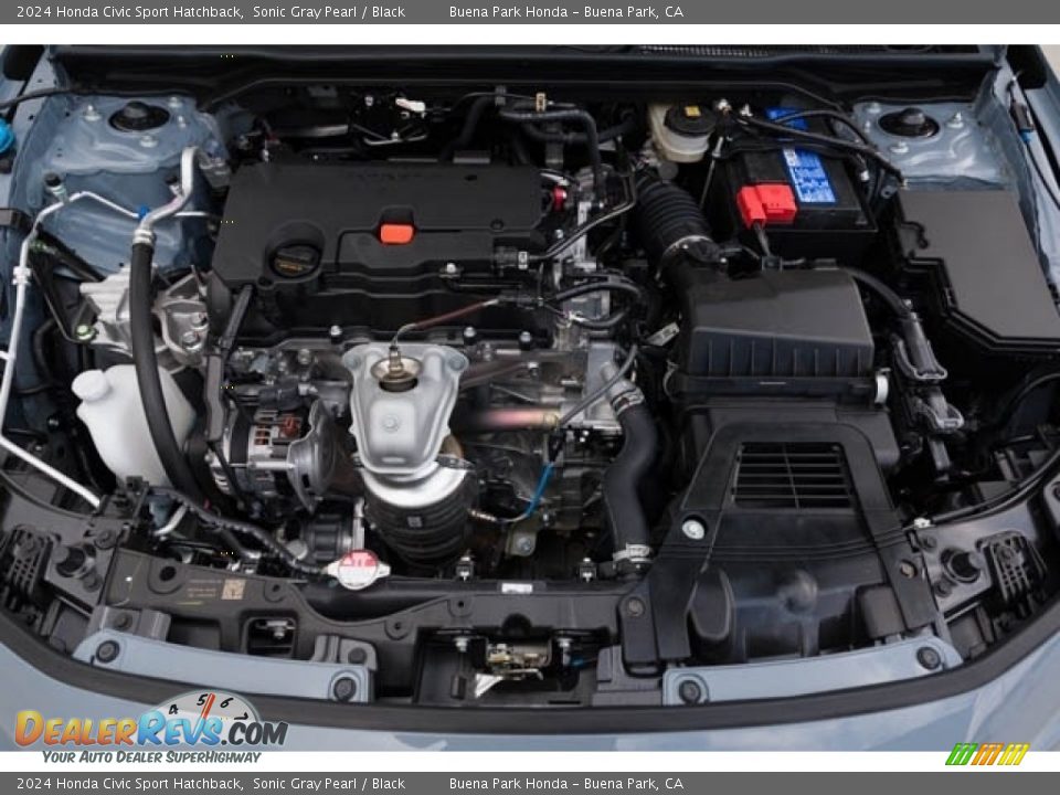 2024 Honda Civic Sport Hatchback 2.0 Liter DOHC 16-Valve i-VTEC 4 Cylinder Engine Photo #9