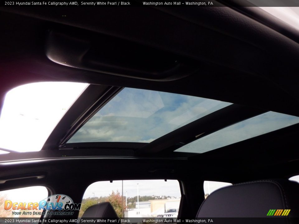 Sunroof of 2023 Hyundai Santa Fe Calligraphy AWD Photo #6