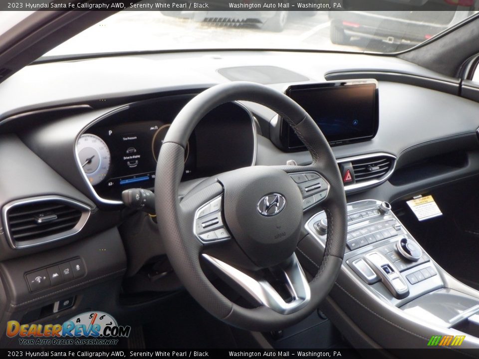 Dashboard of 2023 Hyundai Santa Fe Calligraphy AWD Photo #7