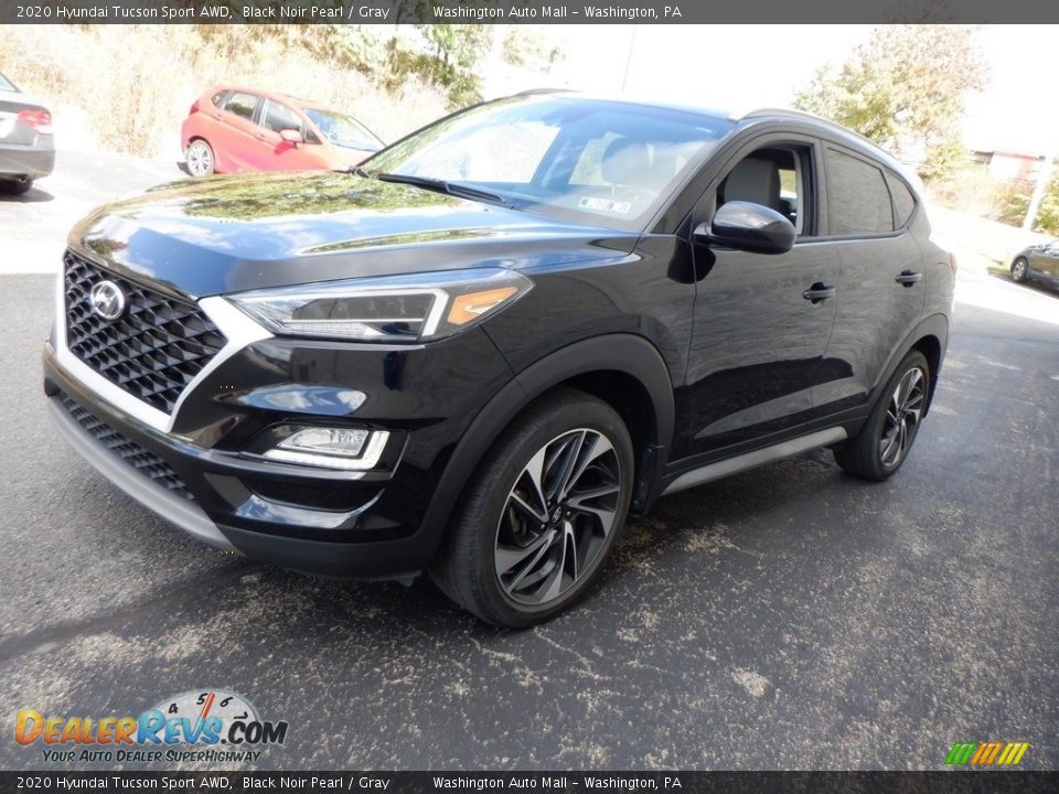 2020 Hyundai Tucson Sport AWD Black Noir Pearl / Gray Photo #3