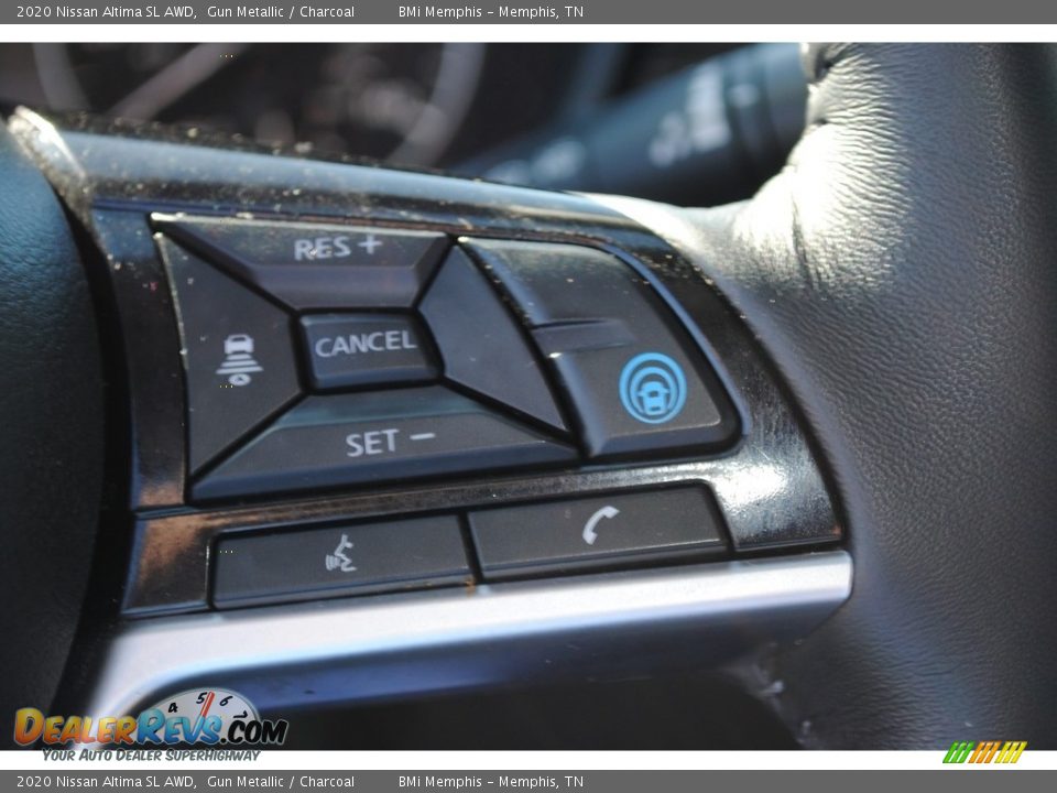 2020 Nissan Altima SL AWD Steering Wheel Photo #14