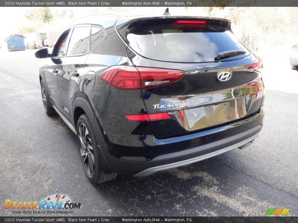 2020 Hyundai Tucson Sport AWD Black Noir Pearl / Gray Photo #4