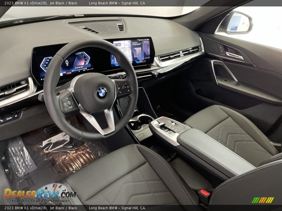 Black Interior - 2023 BMW X1 xDrive28i Photo #12