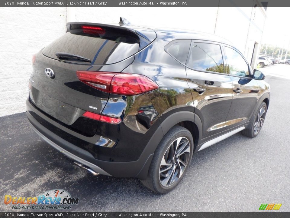 2020 Hyundai Tucson Sport AWD Black Noir Pearl / Gray Photo #6