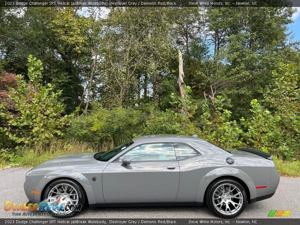 Destroyer Grey 2023 Dodge Challenger SRT Hellcat JailBreak Widebody Photo #1