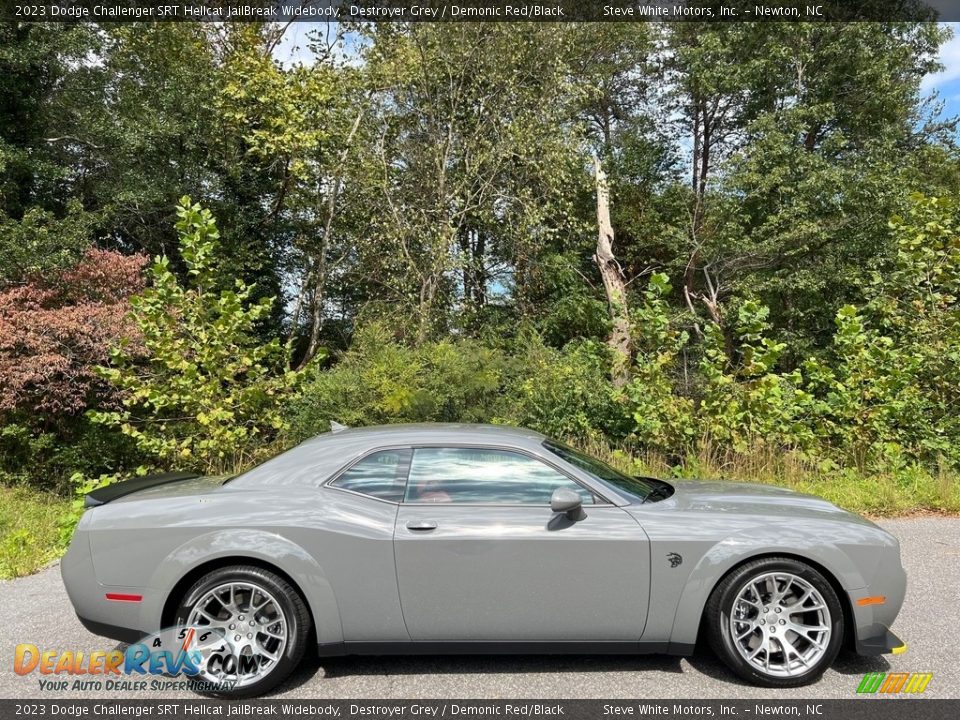 Destroyer Grey 2023 Dodge Challenger SRT Hellcat JailBreak Widebody Photo #5