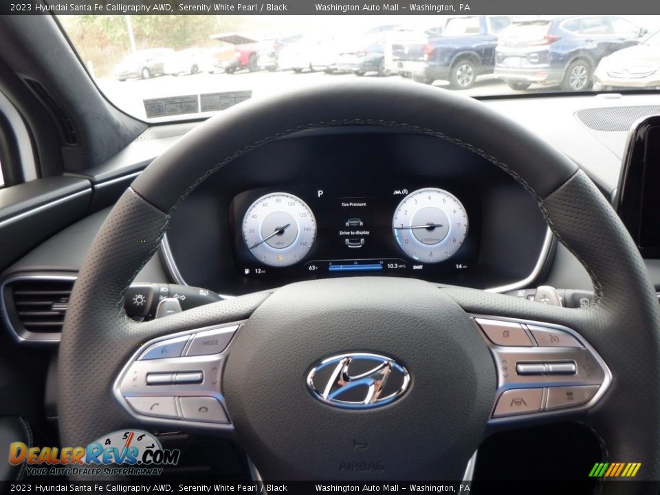 2023 Hyundai Santa Fe Calligraphy AWD Steering Wheel Photo #22