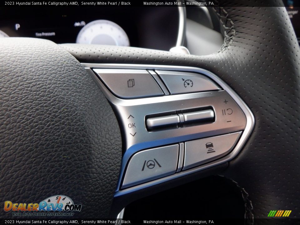 2023 Hyundai Santa Fe Calligraphy AWD Steering Wheel Photo #24