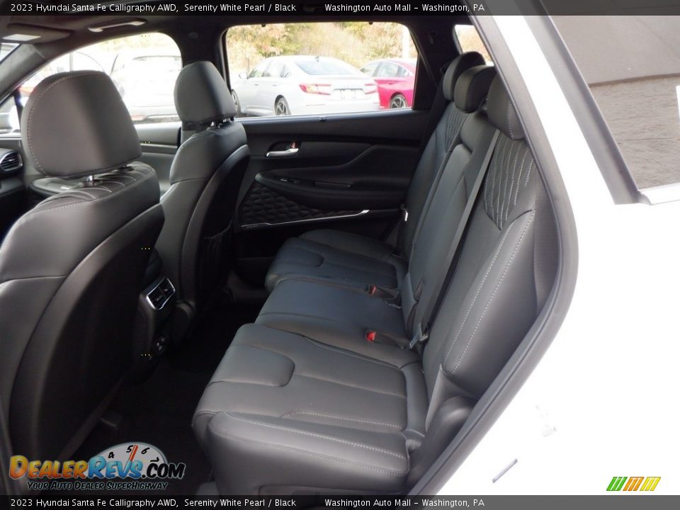 Rear Seat of 2023 Hyundai Santa Fe Calligraphy AWD Photo #25