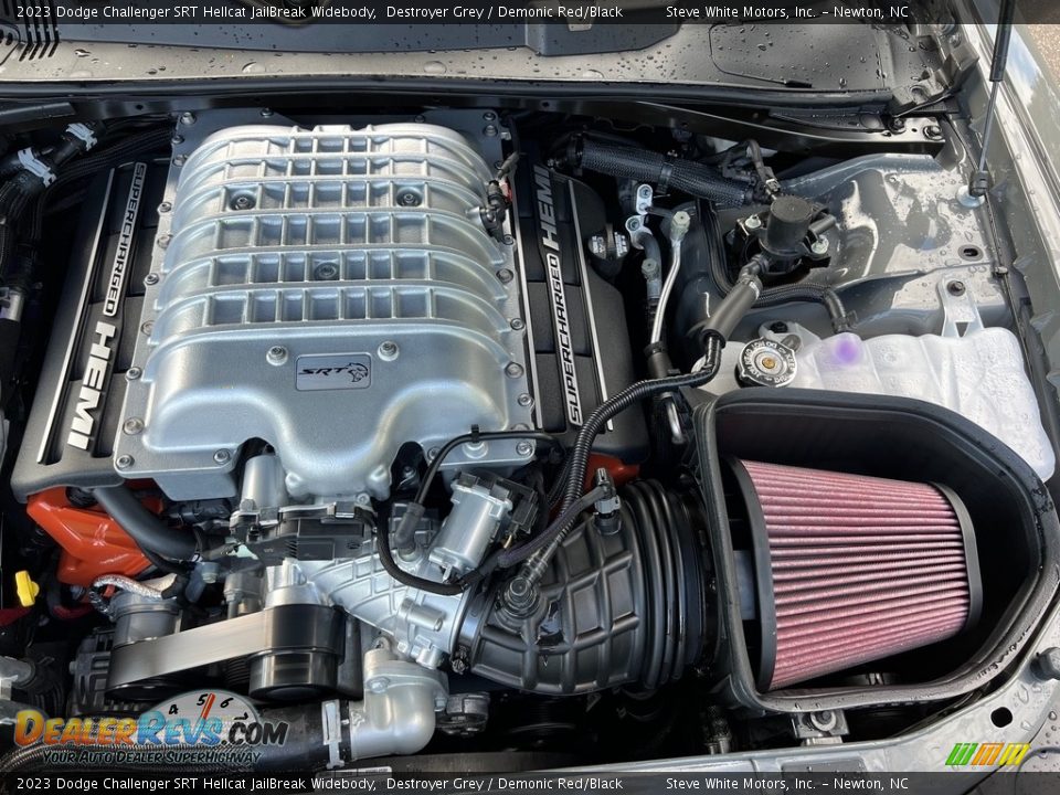 2023 Dodge Challenger SRT Hellcat JailBreak Widebody 6.2 Liter Supercharged HEMI OHV 16-Valve VVT V8 Engine Photo #11