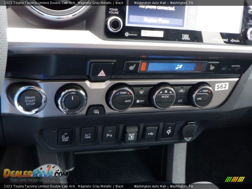 Controls of 2023 Toyota Tacoma Limited Double Cab 4x4 Photo #24