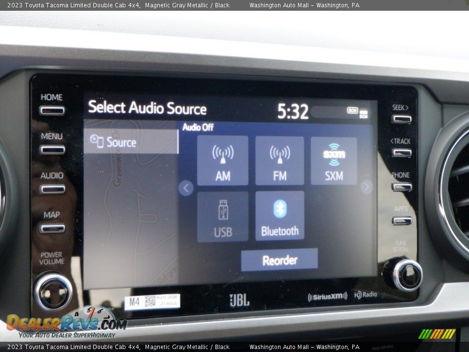 Audio System of 2023 Toyota Tacoma Limited Double Cab 4x4 Photo #27