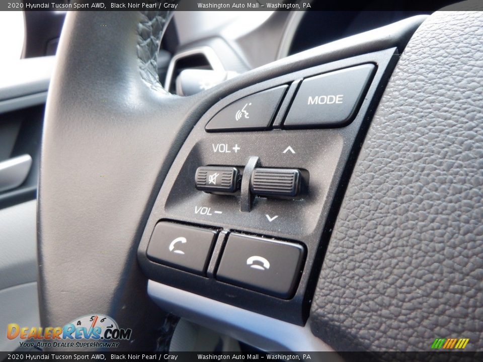 2020 Hyundai Tucson Sport AWD Black Noir Pearl / Gray Photo #26