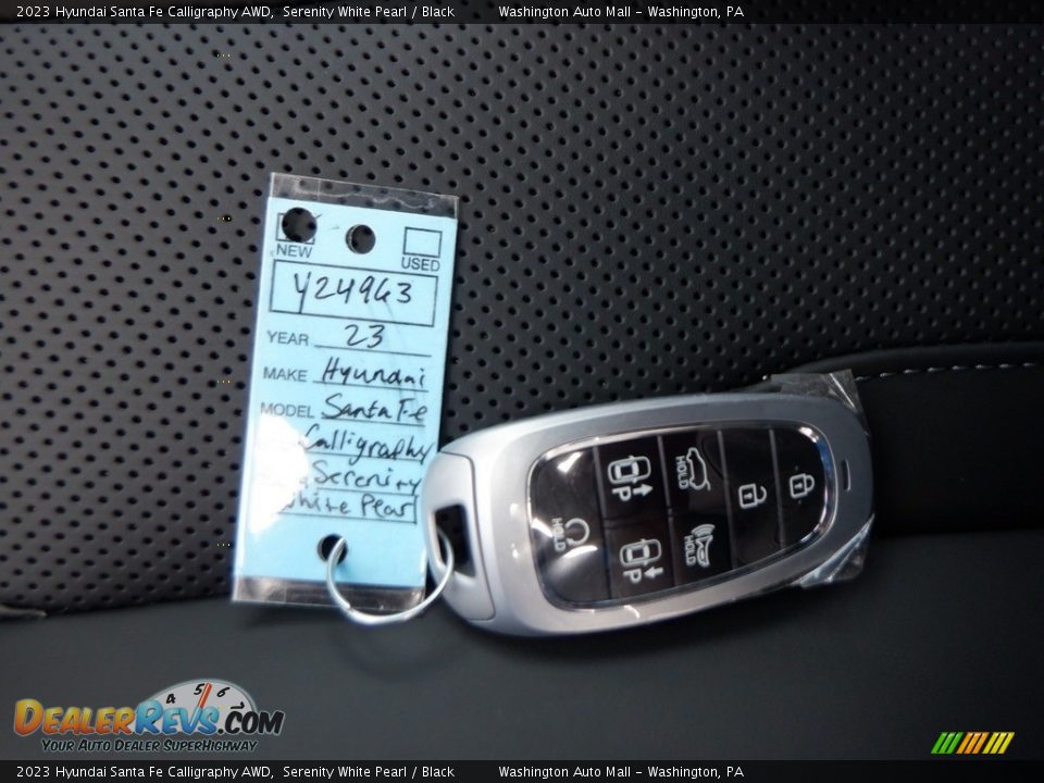 Keys of 2023 Hyundai Santa Fe Calligraphy AWD Photo #33