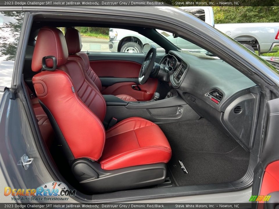 Front Seat of 2023 Dodge Challenger SRT Hellcat JailBreak Widebody Photo #19