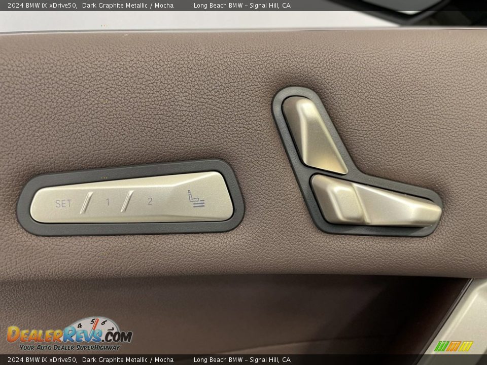 Front Seat of 2024 BMW iX xDrive50 Photo #10