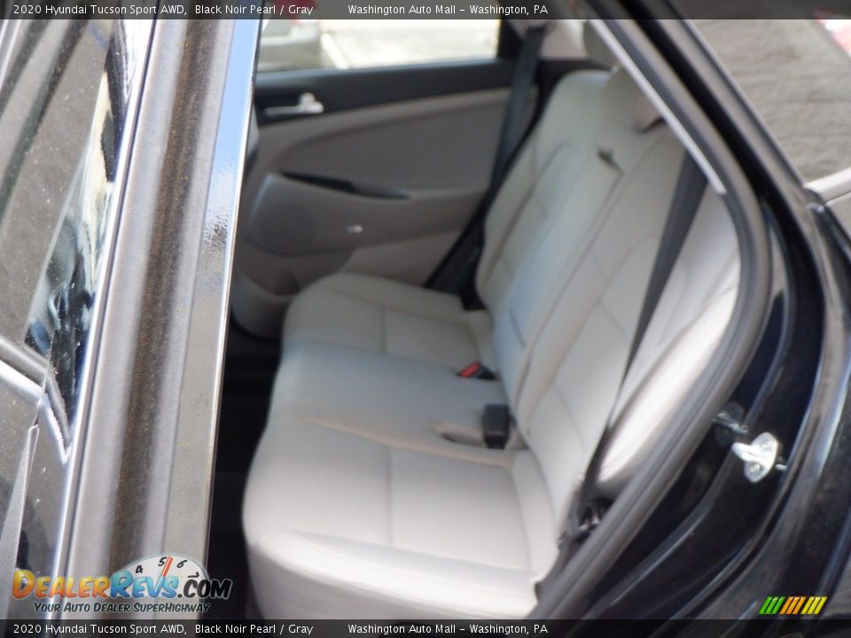 2020 Hyundai Tucson Sport AWD Black Noir Pearl / Gray Photo #30