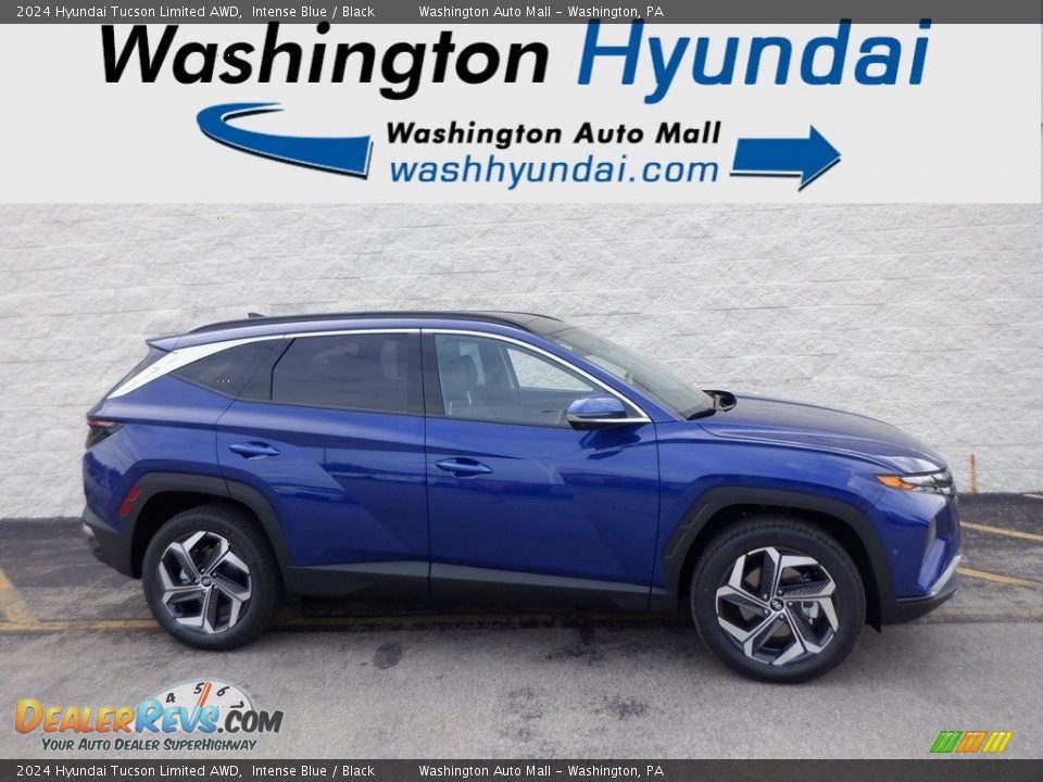 2024 Hyundai Tucson Limited AWD Intense Blue / Black Photo #2