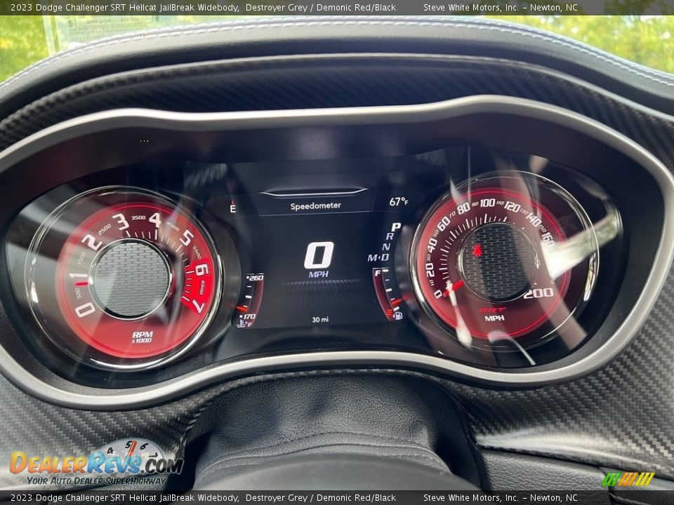 2023 Dodge Challenger SRT Hellcat JailBreak Widebody Gauges Photo #23