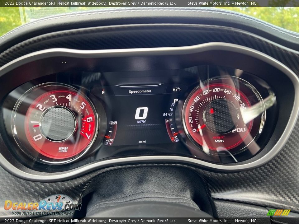 2023 Dodge Challenger SRT Hellcat JailBreak Widebody Gauges Photo #23