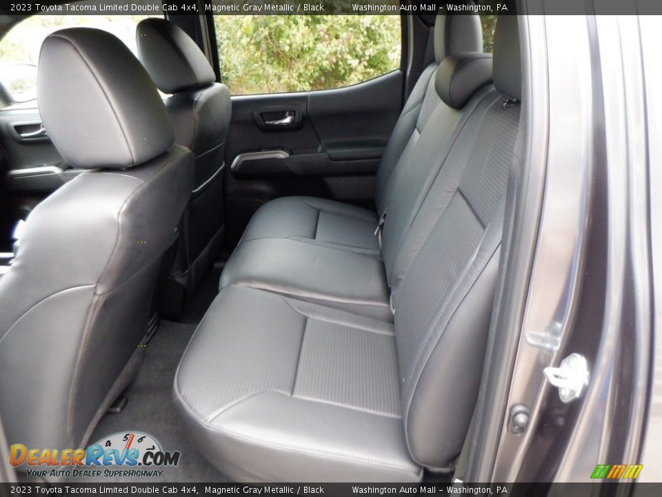 Rear Seat of 2023 Toyota Tacoma Limited Double Cab 4x4 Photo #34