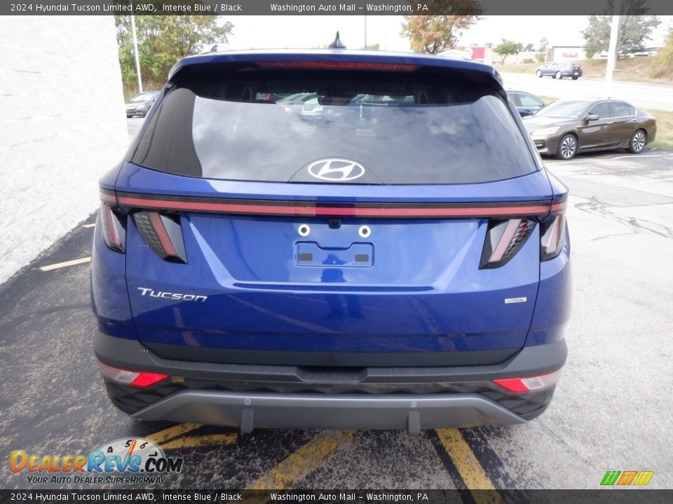 2024 Hyundai Tucson Limited AWD Intense Blue / Black Photo #7