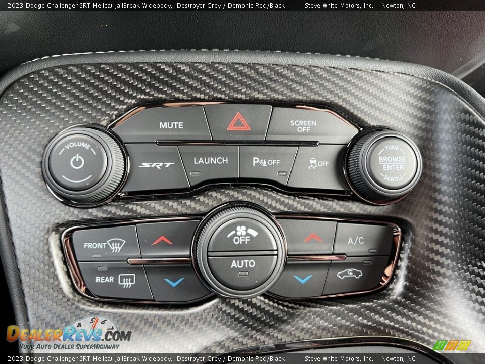 Controls of 2023 Dodge Challenger SRT Hellcat JailBreak Widebody Photo #27