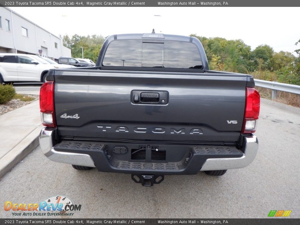 2023 Toyota Tacoma SR5 Double Cab 4x4 Magnetic Gray Metallic / Cement Photo #7