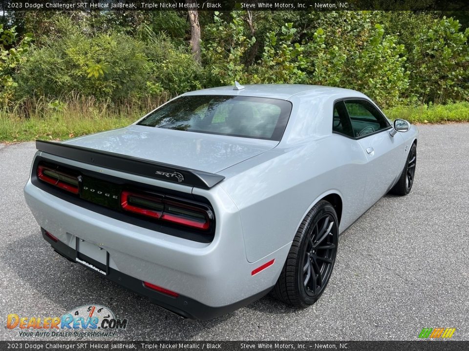 2023 Dodge Challenger SRT Hellcat JailBreak Triple Nickel Metallic / Black Photo #6