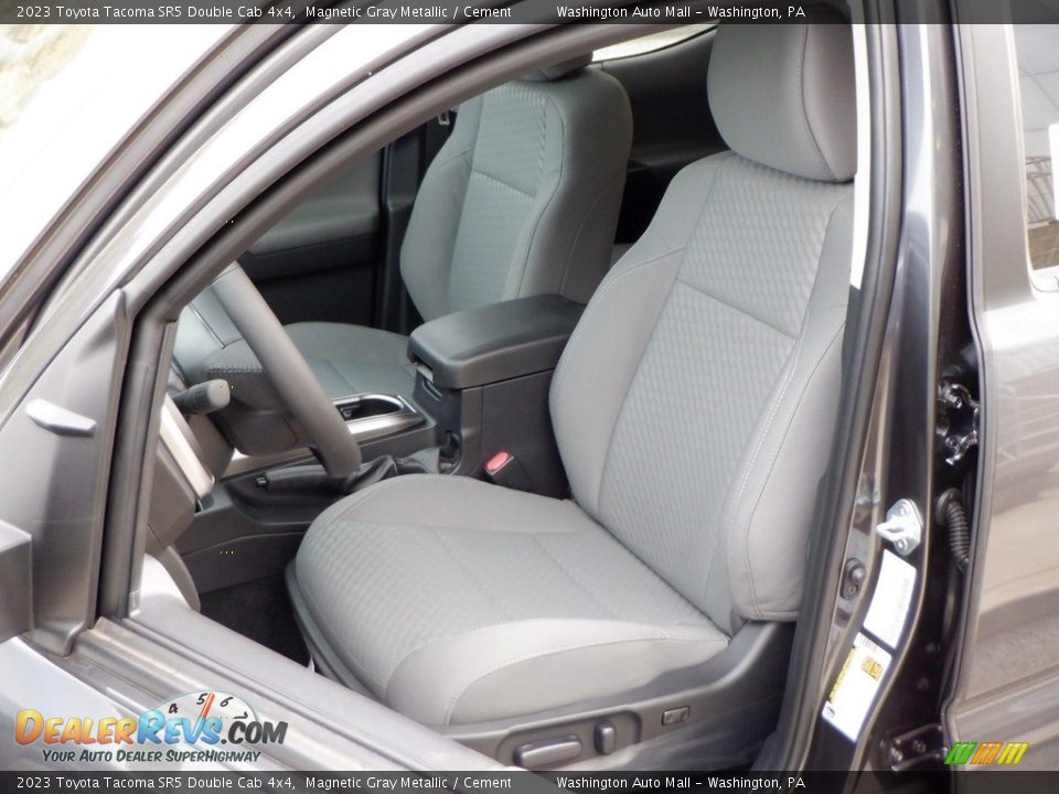 Front Seat of 2023 Toyota Tacoma SR5 Double Cab 4x4 Photo #14