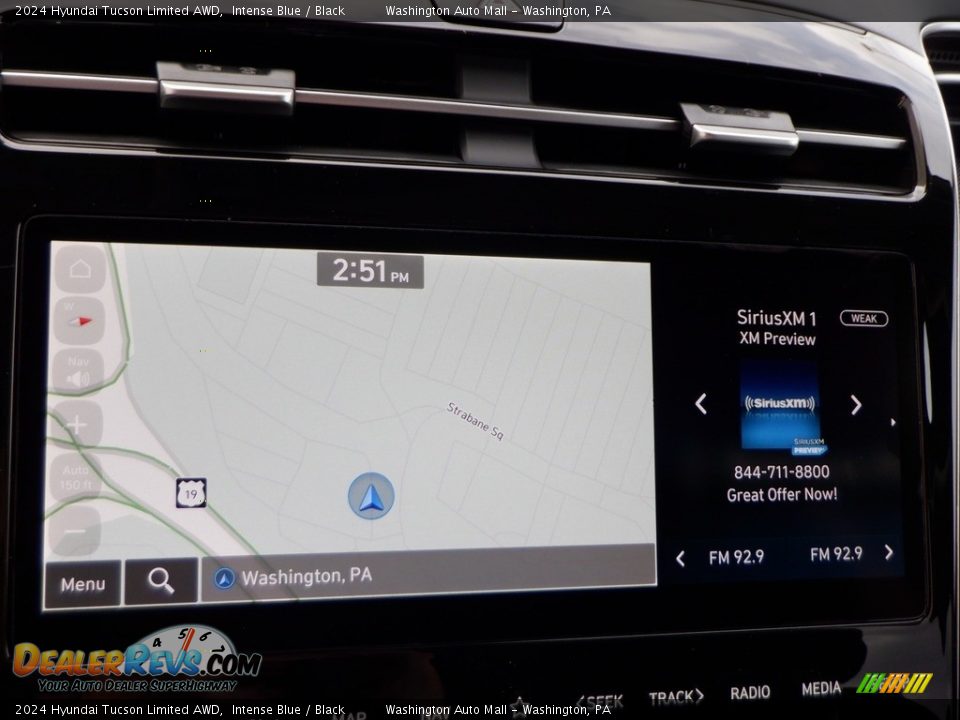 Navigation of 2024 Hyundai Tucson Limited AWD Photo #21