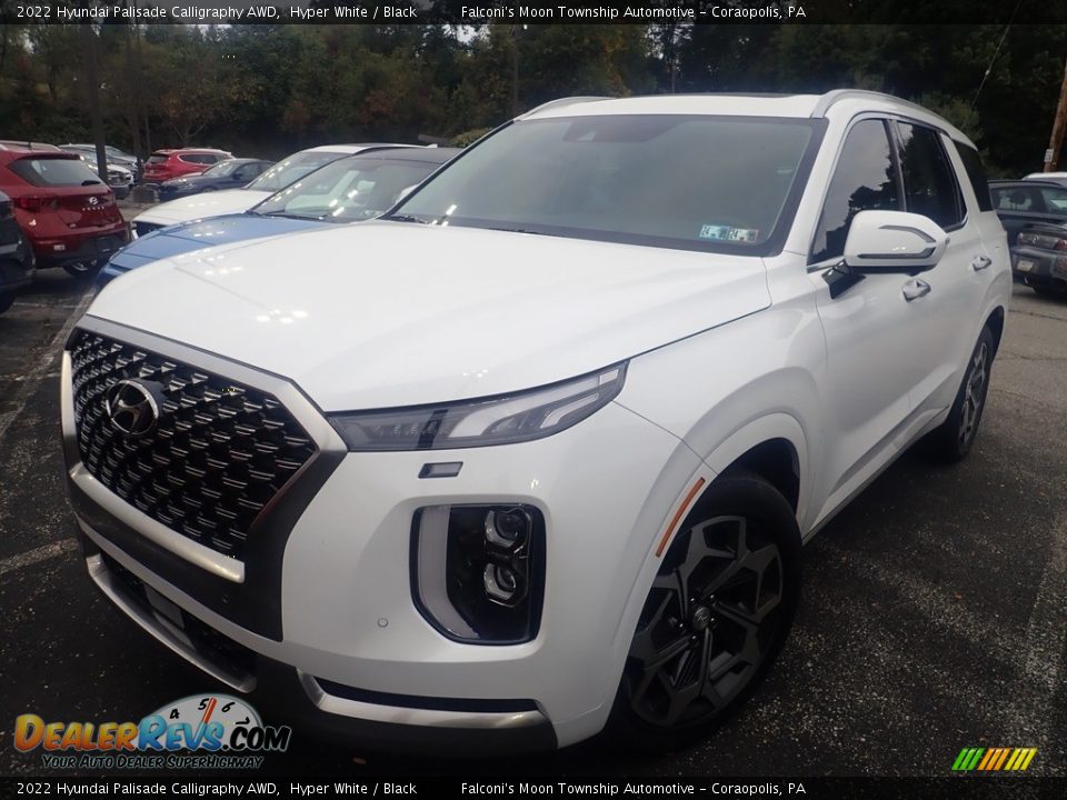 2022 Hyundai Palisade Calligraphy AWD Hyper White / Black Photo #1