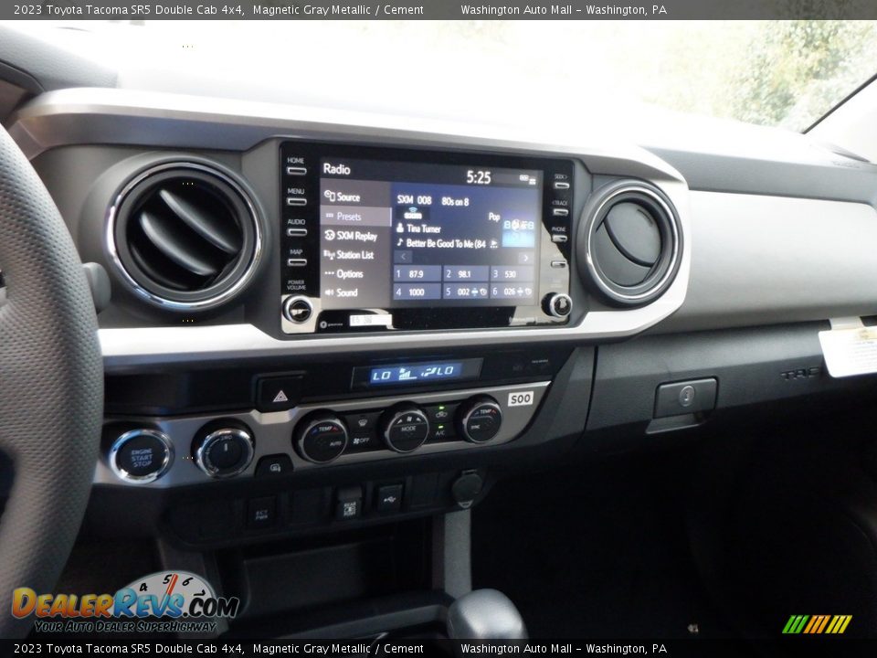 Controls of 2023 Toyota Tacoma SR5 Double Cab 4x4 Photo #17