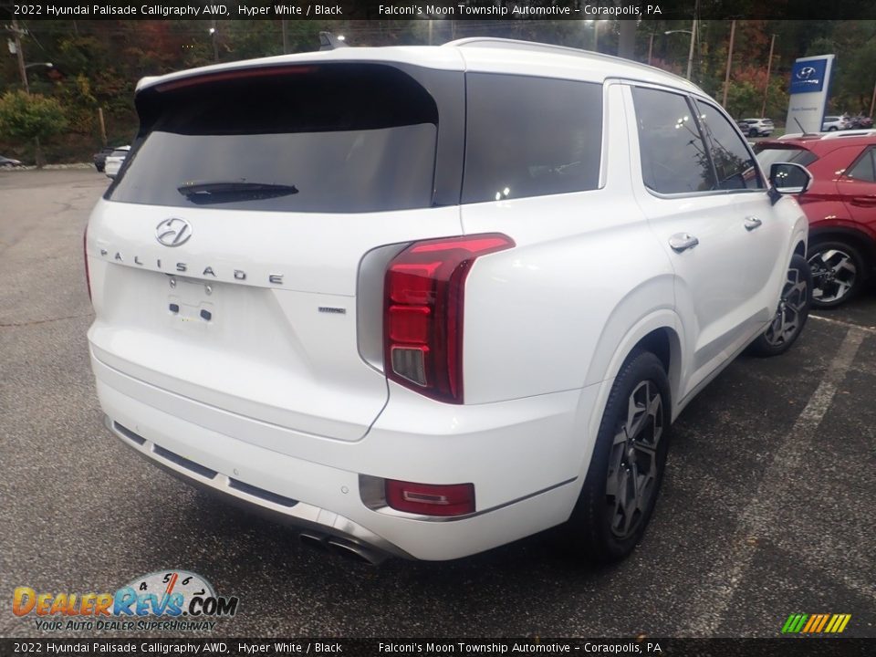 2022 Hyundai Palisade Calligraphy AWD Hyper White / Black Photo #4