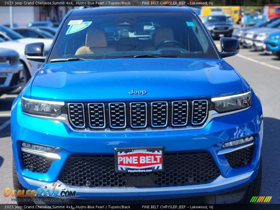 2023 Jeep Grand Cherokee Summit 4x4 Hydro Blue Pearl / Tupelo/Black Photo #2