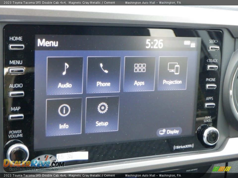 Controls of 2023 Toyota Tacoma SR5 Double Cab 4x4 Photo #22