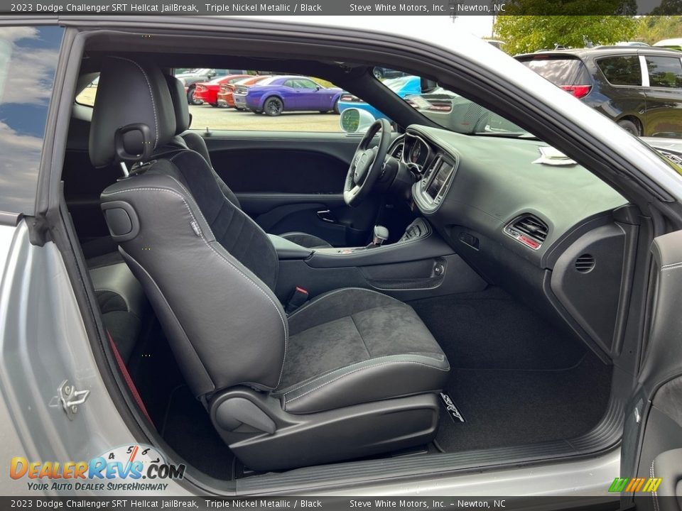 Black Interior - 2023 Dodge Challenger SRT Hellcat JailBreak Photo #19