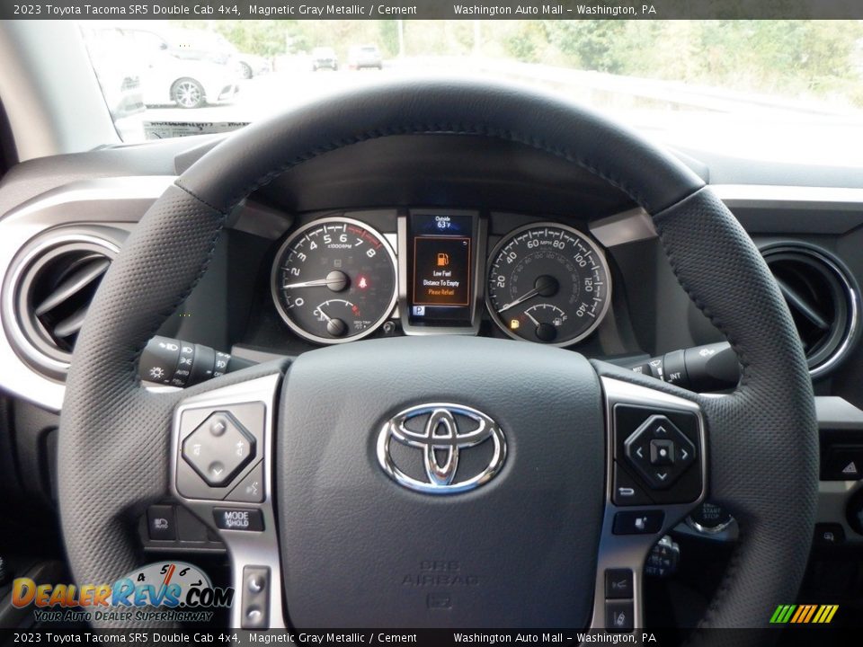 2023 Toyota Tacoma SR5 Double Cab 4x4 Steering Wheel Photo #25