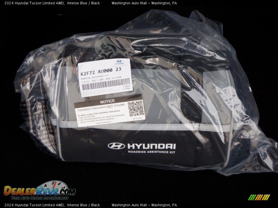2024 Hyundai Tucson Limited AWD Intense Blue / Black Photo #33