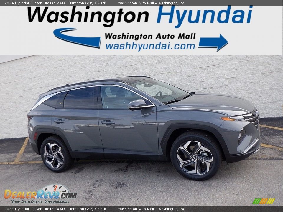 2024 Hyundai Tucson Limited AWD Hampton Gray / Black Photo #2