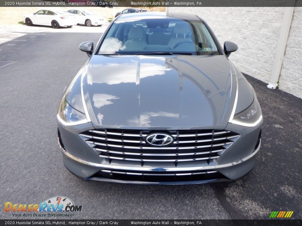 2020 Hyundai Sonata SEL Hybrid Hampton Gray / Dark Gray Photo #3