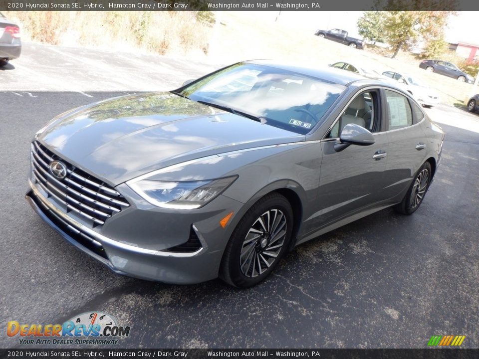 2020 Hyundai Sonata SEL Hybrid Hampton Gray / Dark Gray Photo #4