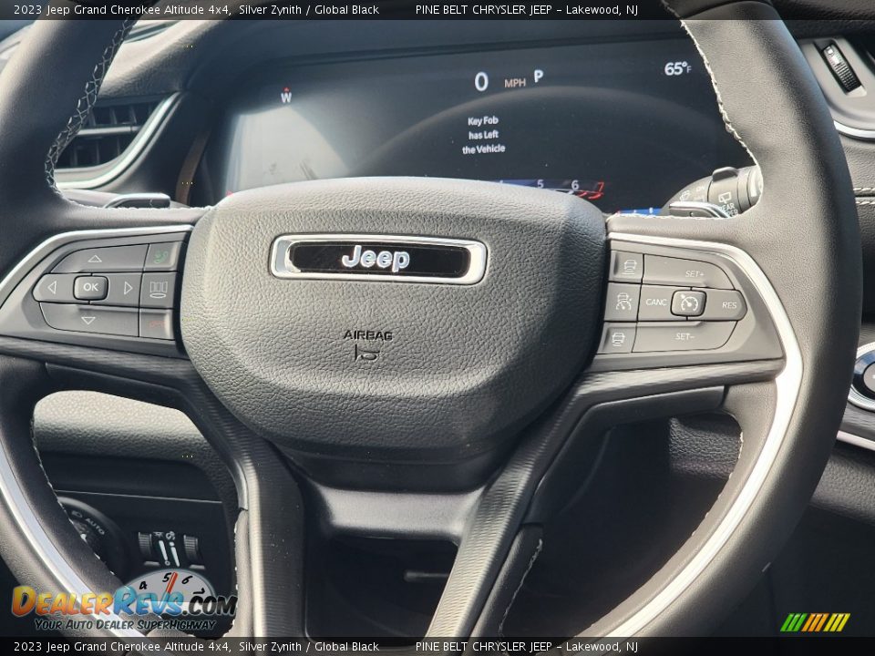 2023 Jeep Grand Cherokee Altitude 4x4 Steering Wheel Photo #10