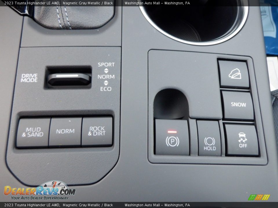 2023 Toyota Highlander LE AWD Magnetic Gray Metallic / Black Photo #13