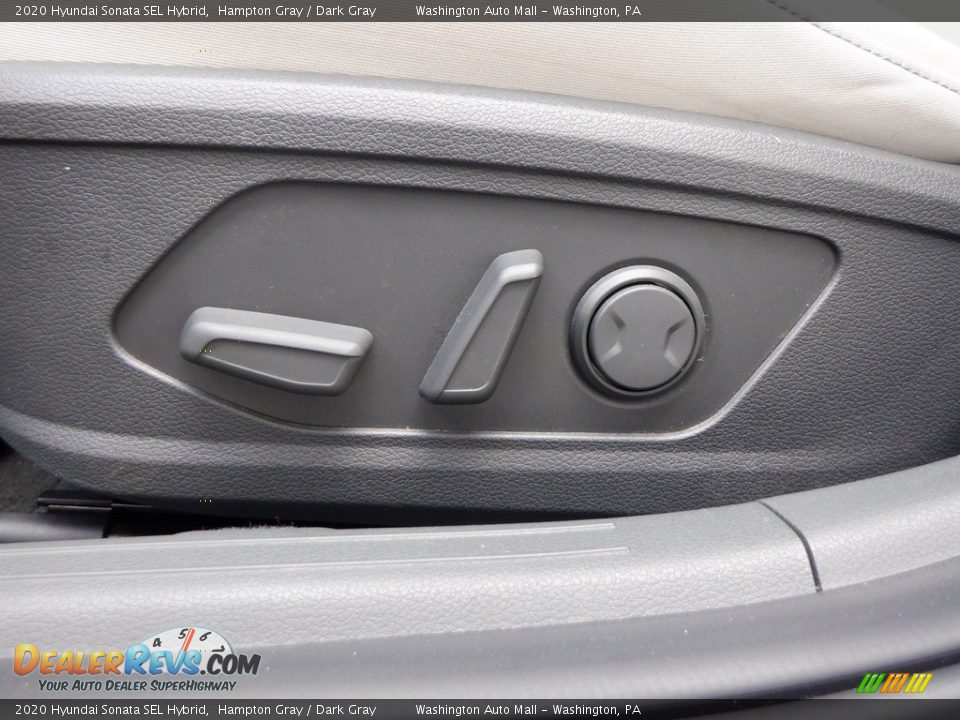 2020 Hyundai Sonata SEL Hybrid Hampton Gray / Dark Gray Photo #13