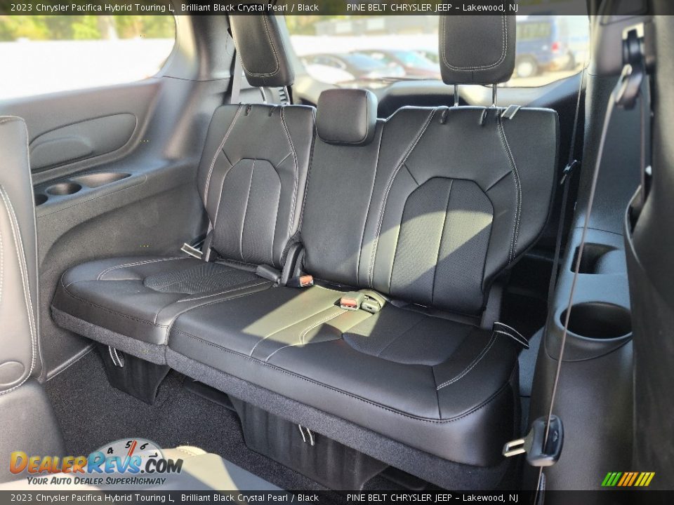Rear Seat of 2023 Chrysler Pacifica Hybrid Touring L Photo #7