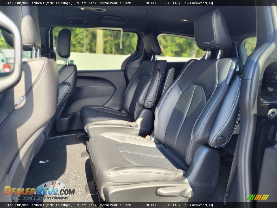 Rear Seat of 2023 Chrysler Pacifica Hybrid Touring L Photo #9