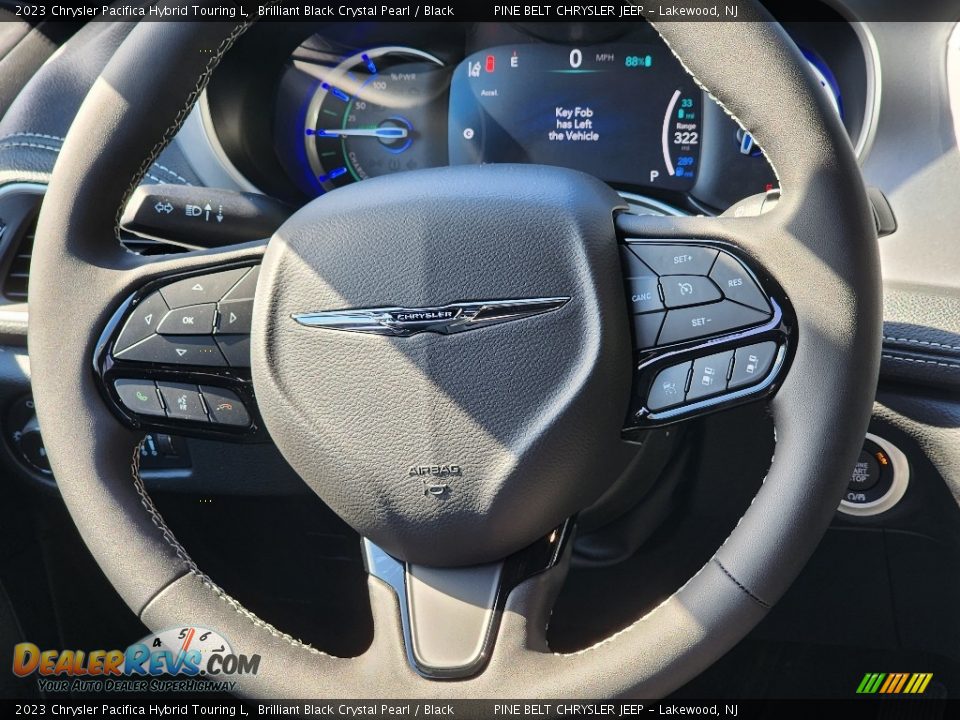 2023 Chrysler Pacifica Hybrid Touring L Steering Wheel Photo #13